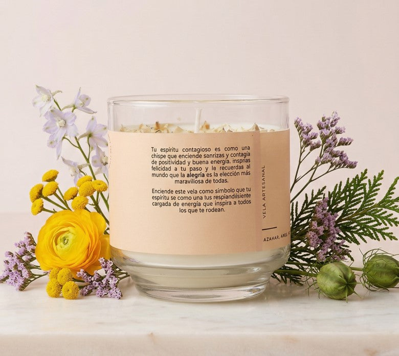 Vela Mujer Libre Pequeña - 50gr