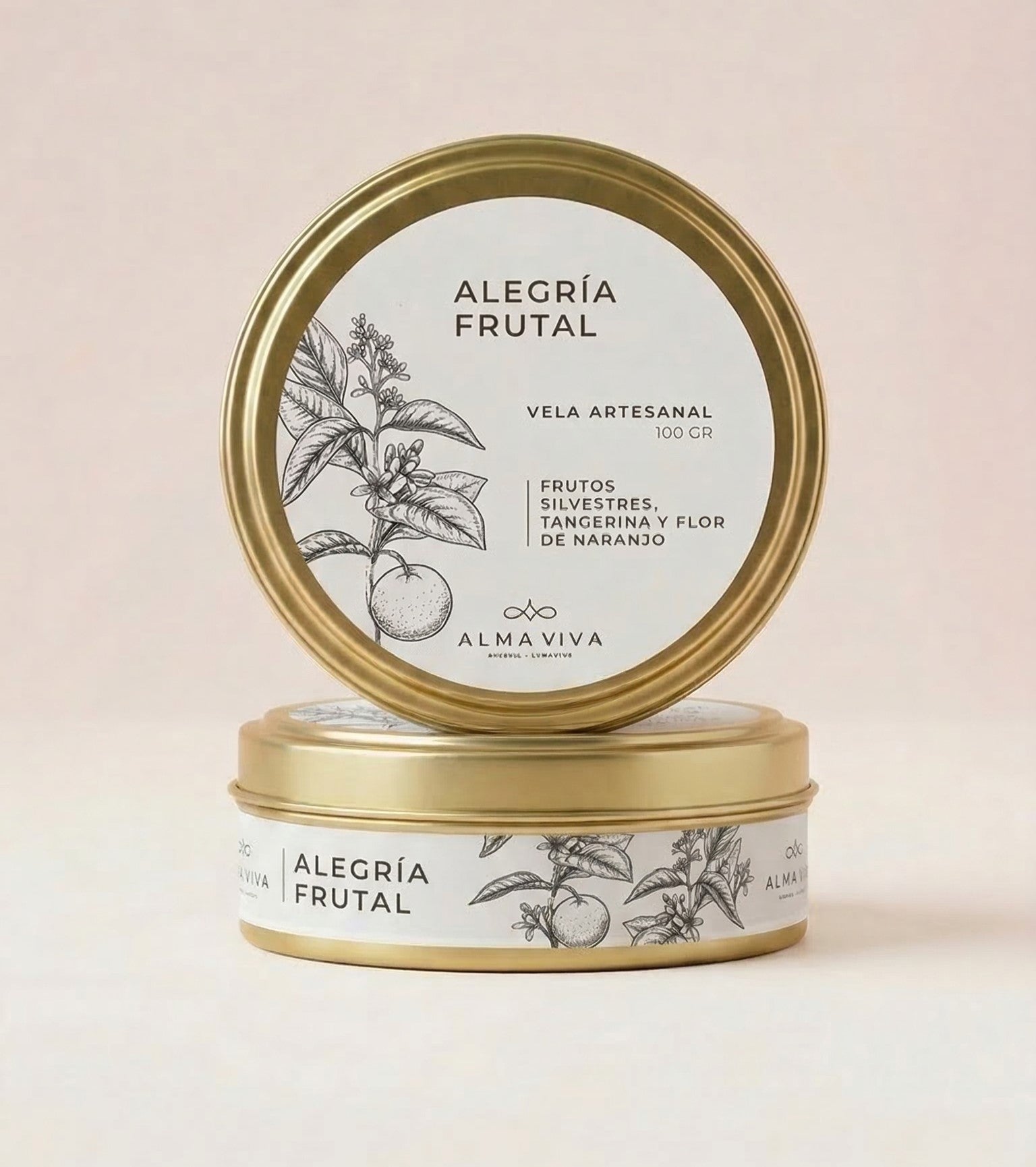 Vela Botanica Rocio Vainilla