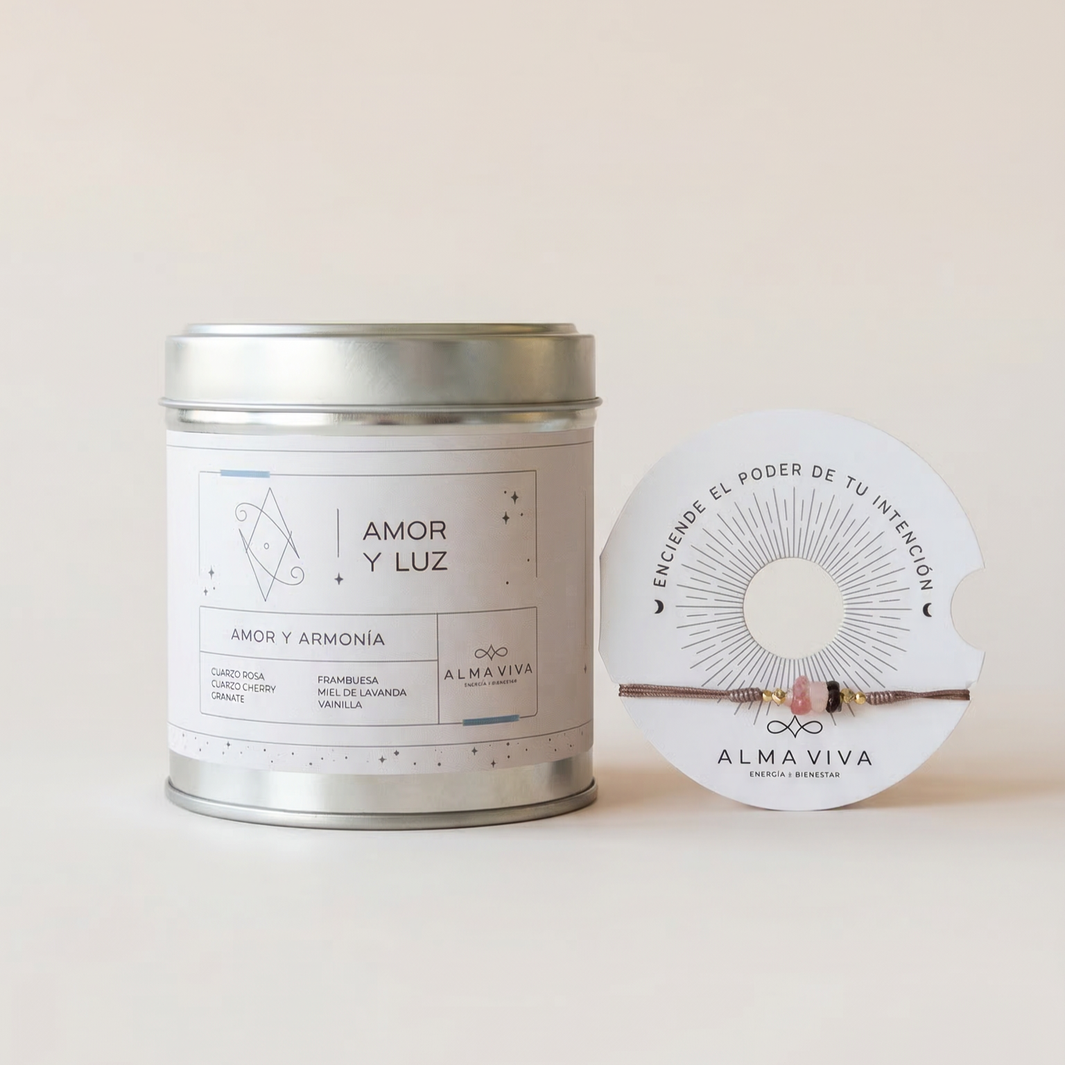 Vela Aromática Amor y Luz