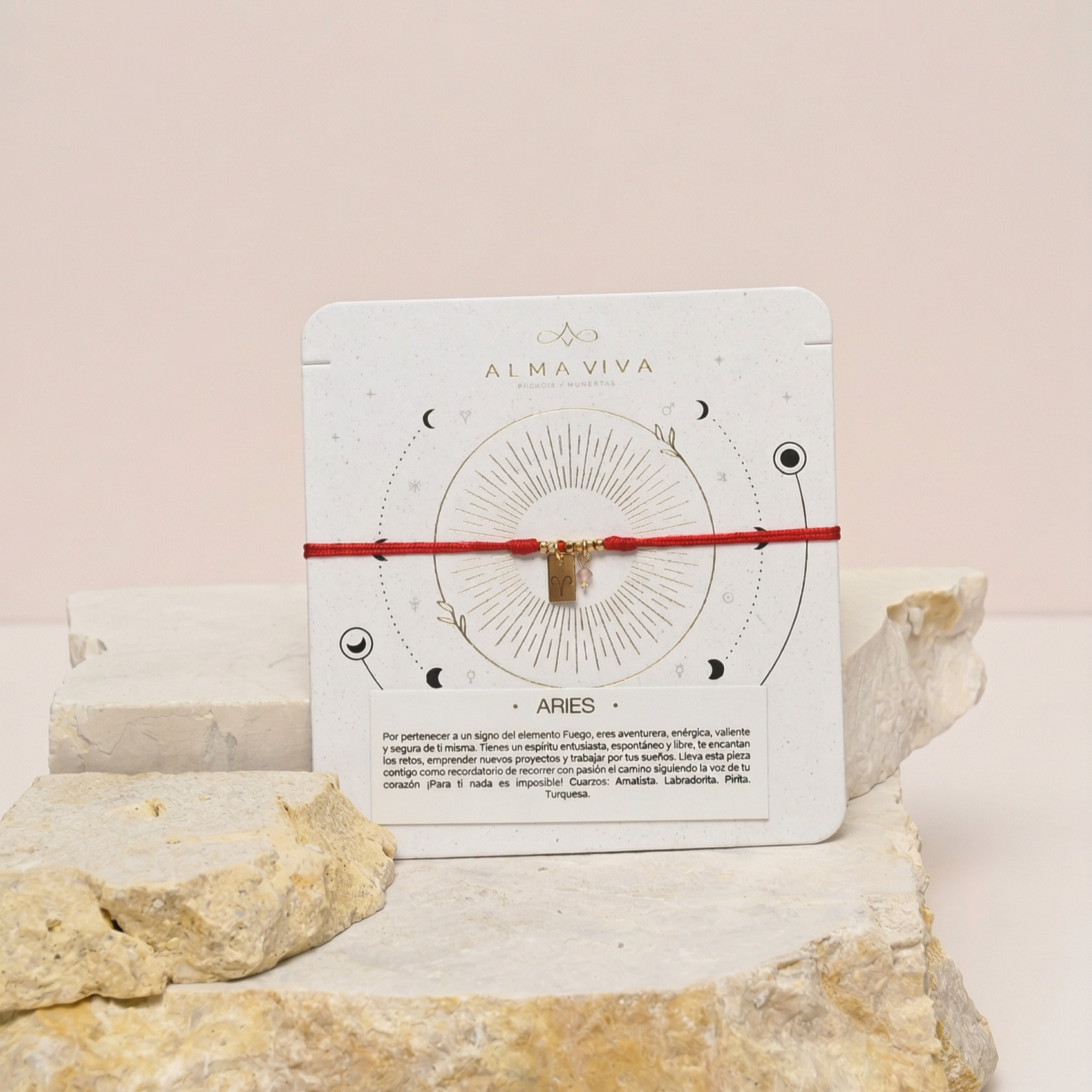 Pulsera Zodiaco con Cuarzo - Geminis