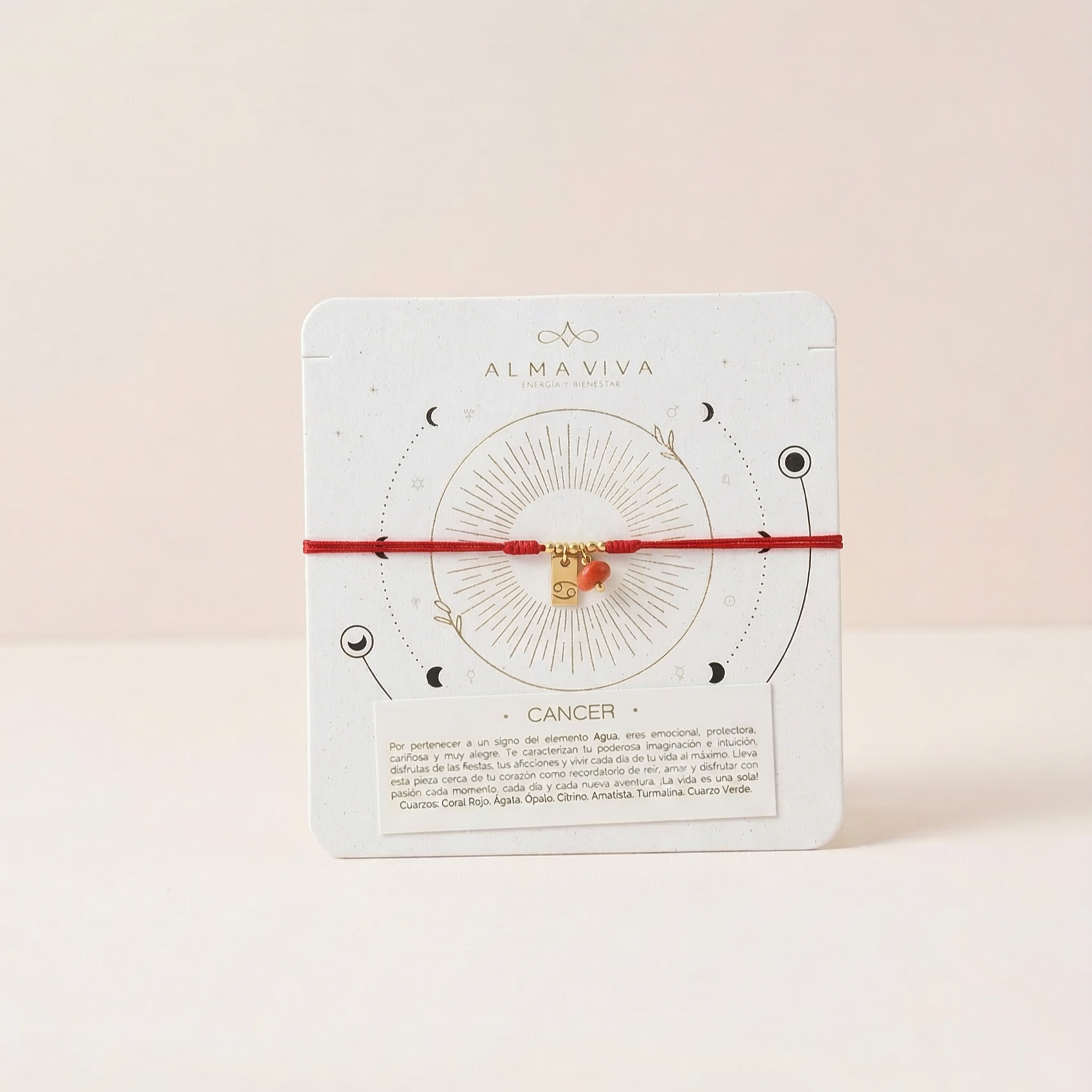 Pulsera Zodiaco con Cuarzo - Geminis