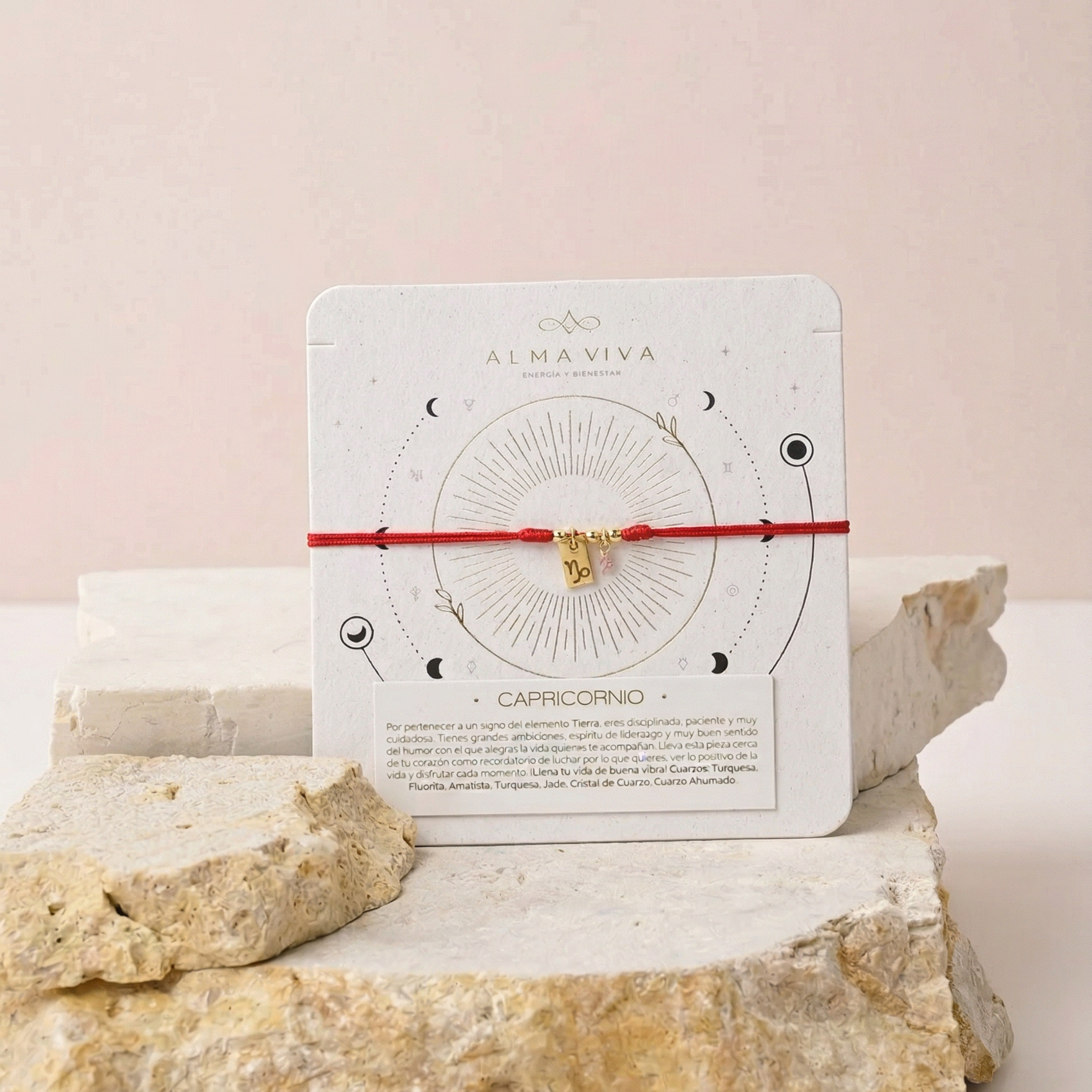 Pulsera Zodiaco con Cuarzo - Geminis