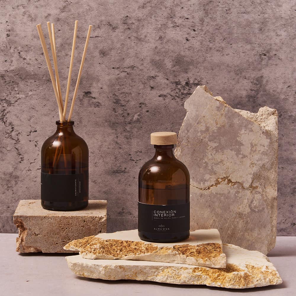 Conexión Interior - Difusor Varillas