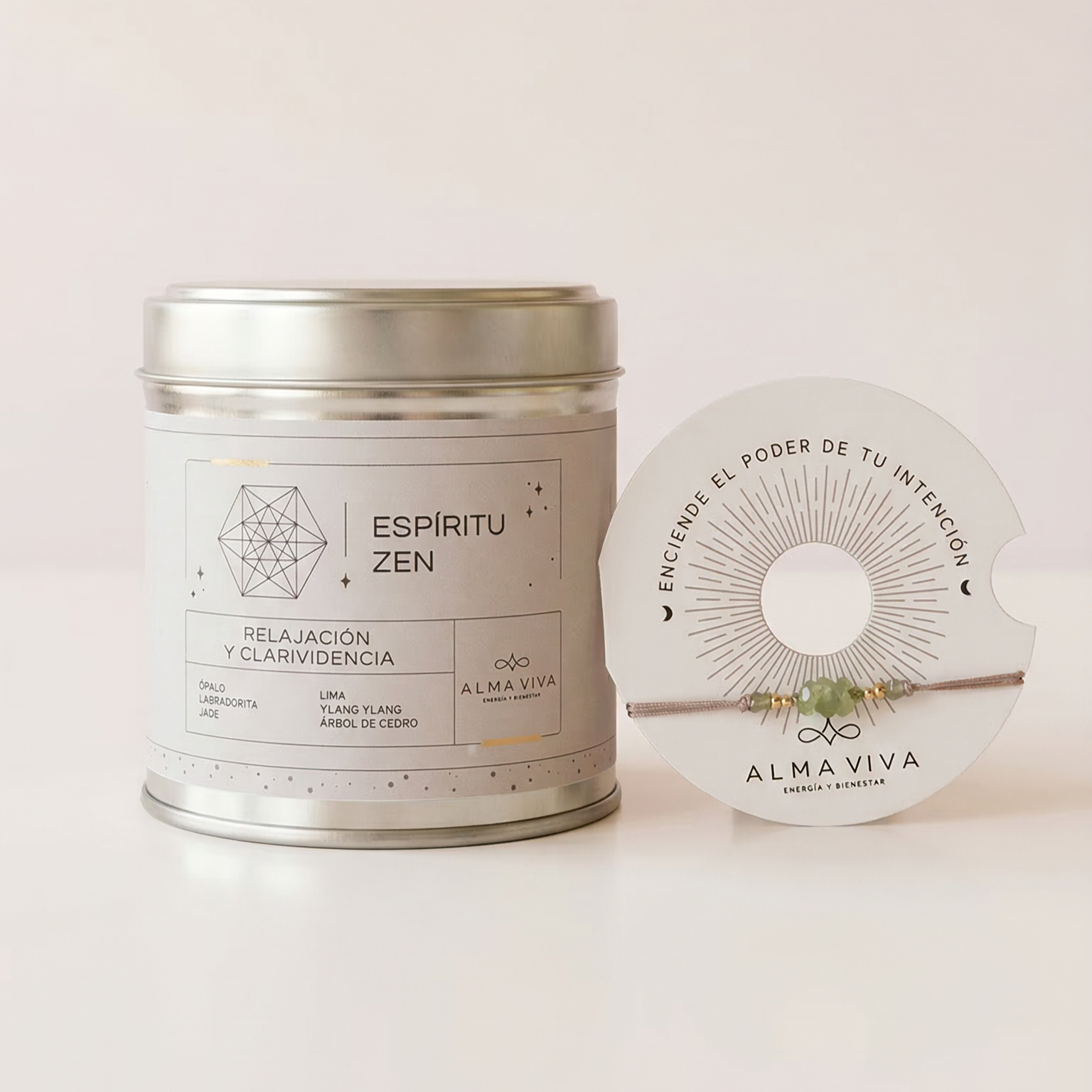 Vela Aromática Amor y Luz