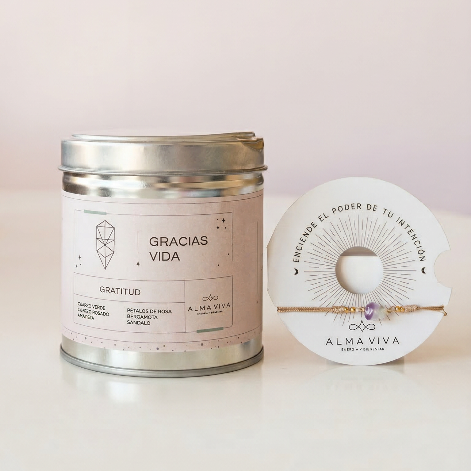 Vela Aromática Amor y Luz