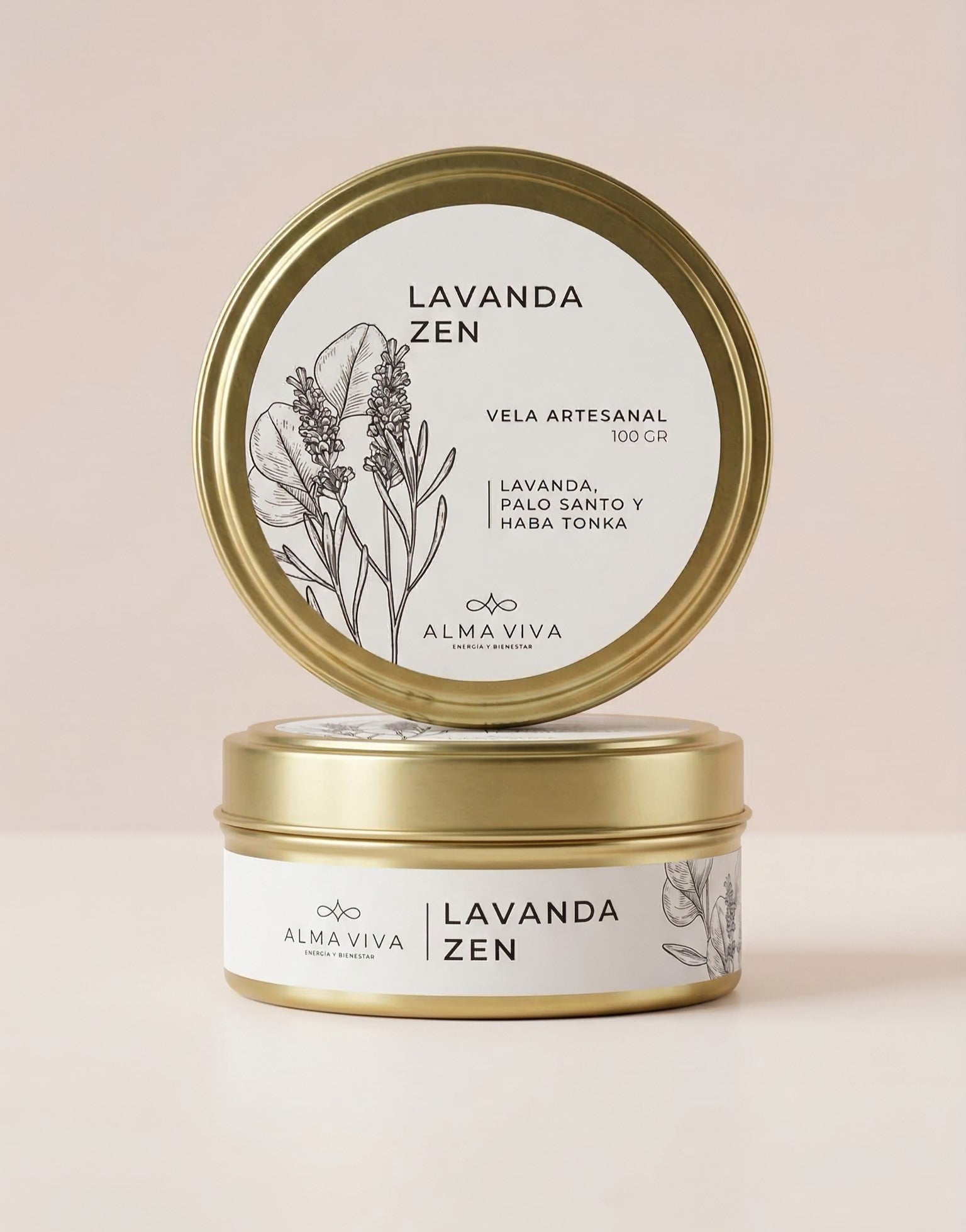 Vela Botanica Rocio Vainilla