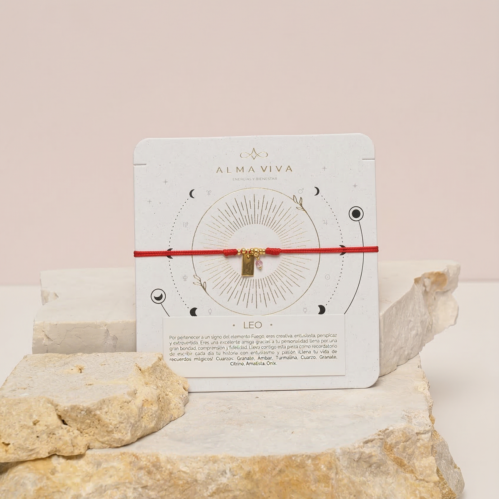 Pulsera Zodiaco con Cuarzo - Geminis