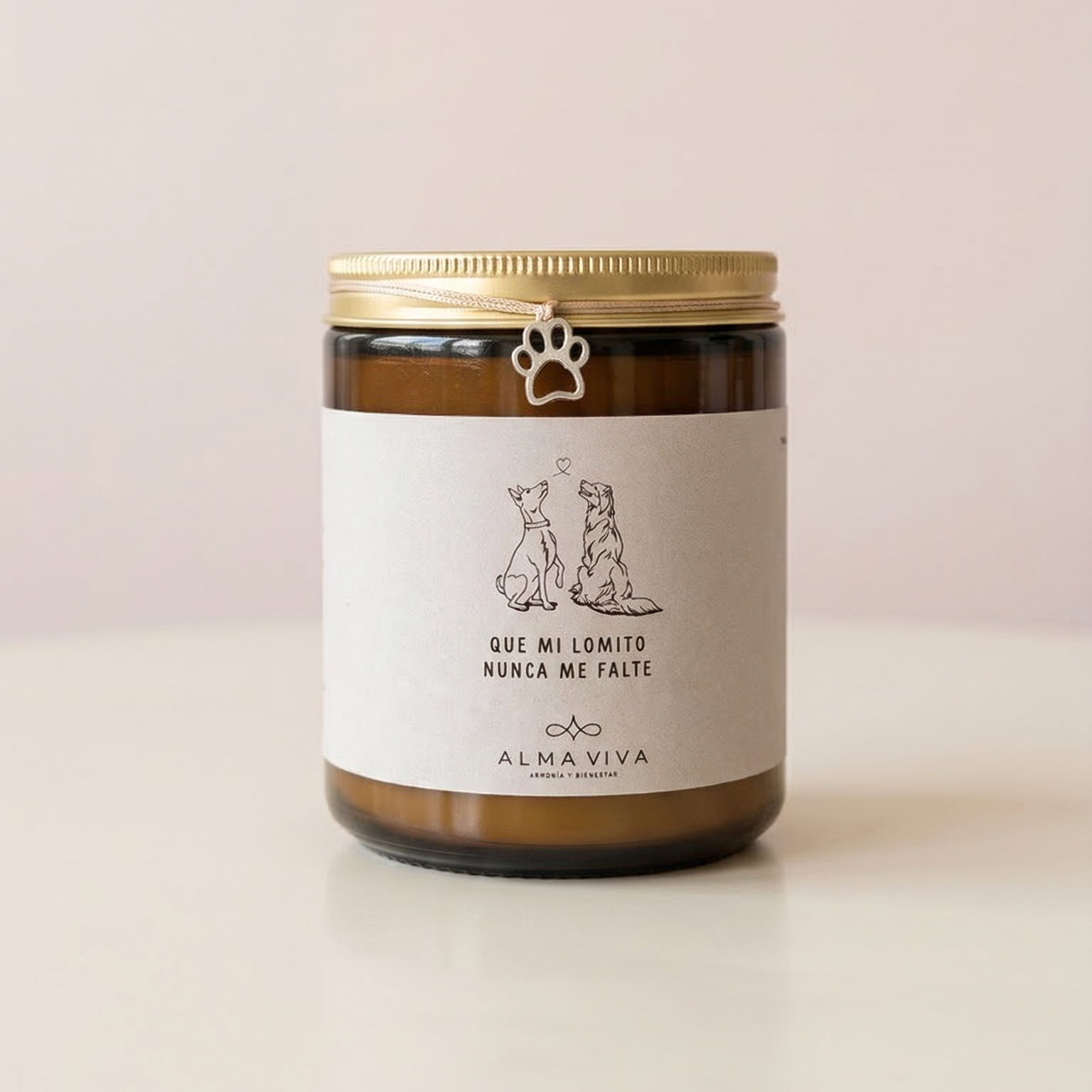 Vela Aromática Que mi michi este conmigo Siempre