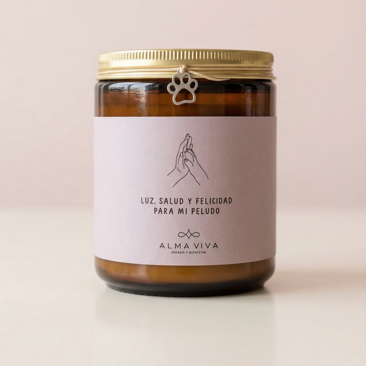Vela Aromática Que mi michi este conmigo Siempre