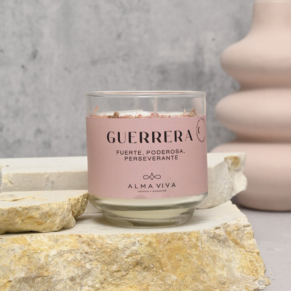 Vela Mujer Guerrera Grande 200gr