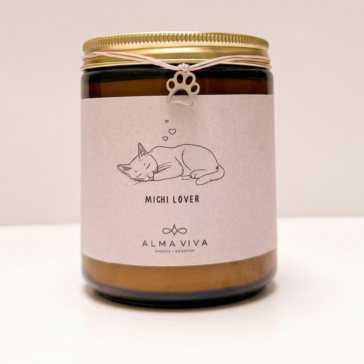 Vela Aromática Que mi michi este conmigo Siempre