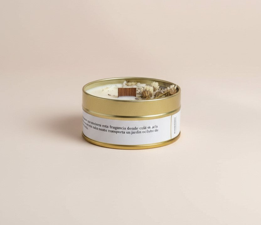 Vela Botanica Rocio Vainilla