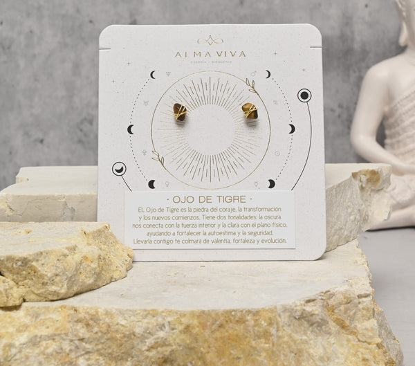 Ojo de Tigre - Zarcillos Enmarañados