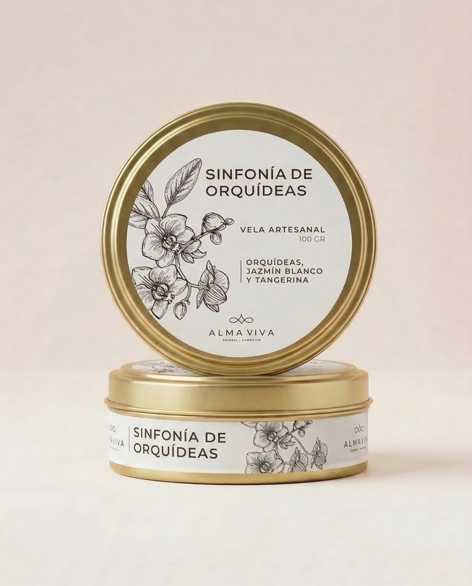 Vela Botanica Rocio Vainilla