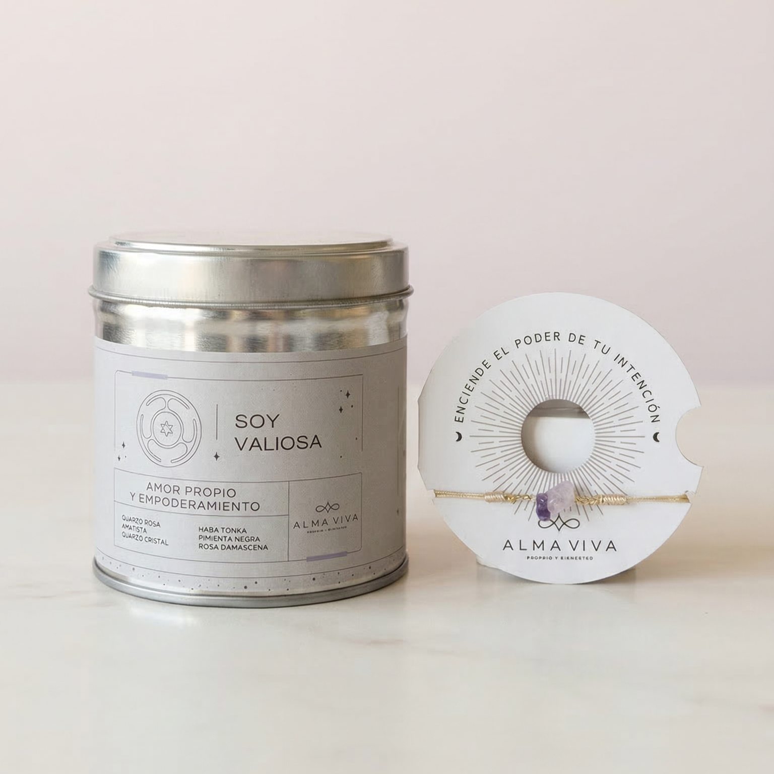 Vela Aromática Amor y Luz
