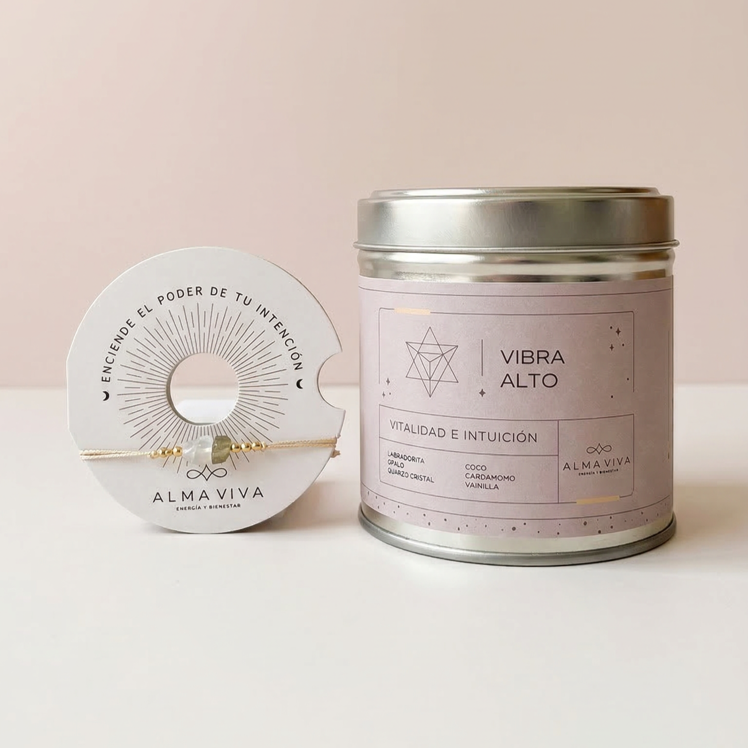 Vela Aromática Amor y Luz