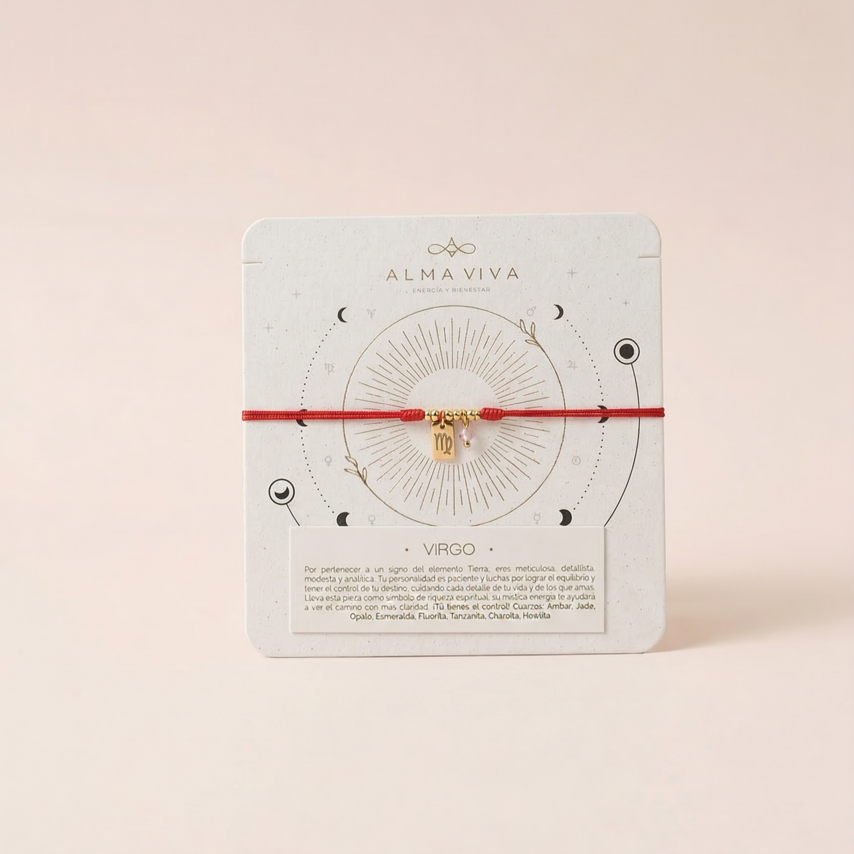 Pulsera Zodiaco con Cuarzo - Geminis